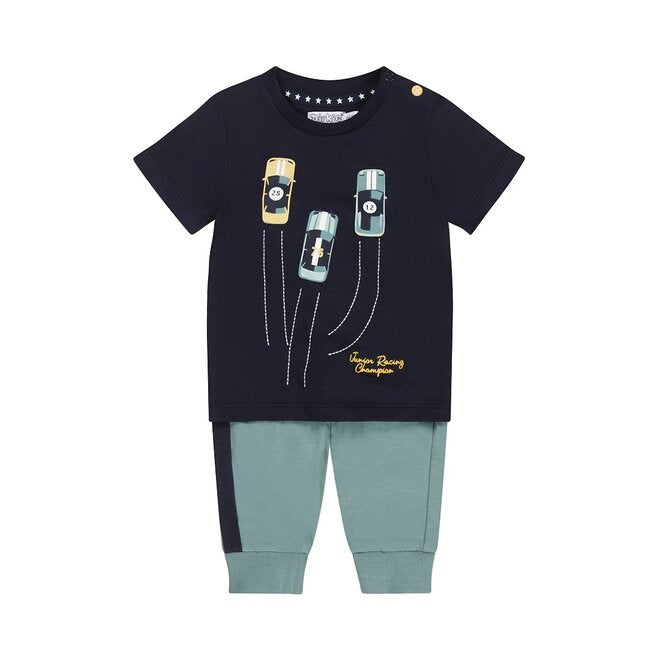 Dirkje boys sweatpants blue  Dirkje - Dirkje Baby- & Kidswear