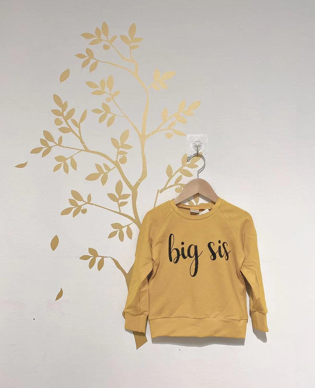 P&C Big Sis Crewneck (Mustard)