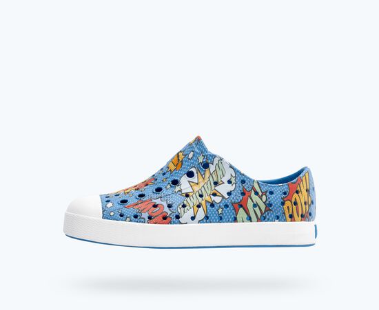 Native Jefferson Resting Blue/ Shell White/ Boom Pow