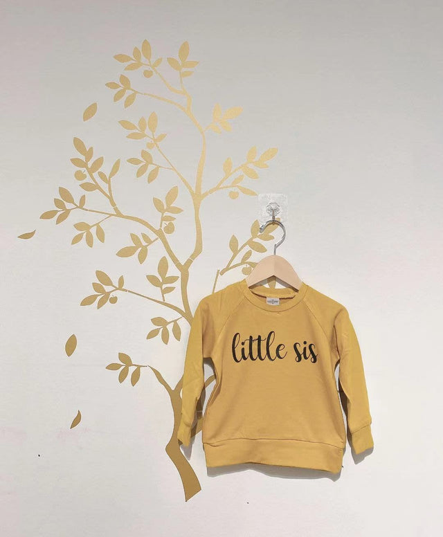 P&C Little Sis Crewneck (Mustard)