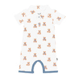 Kyte baby Polo Shortall in Teddy Bear