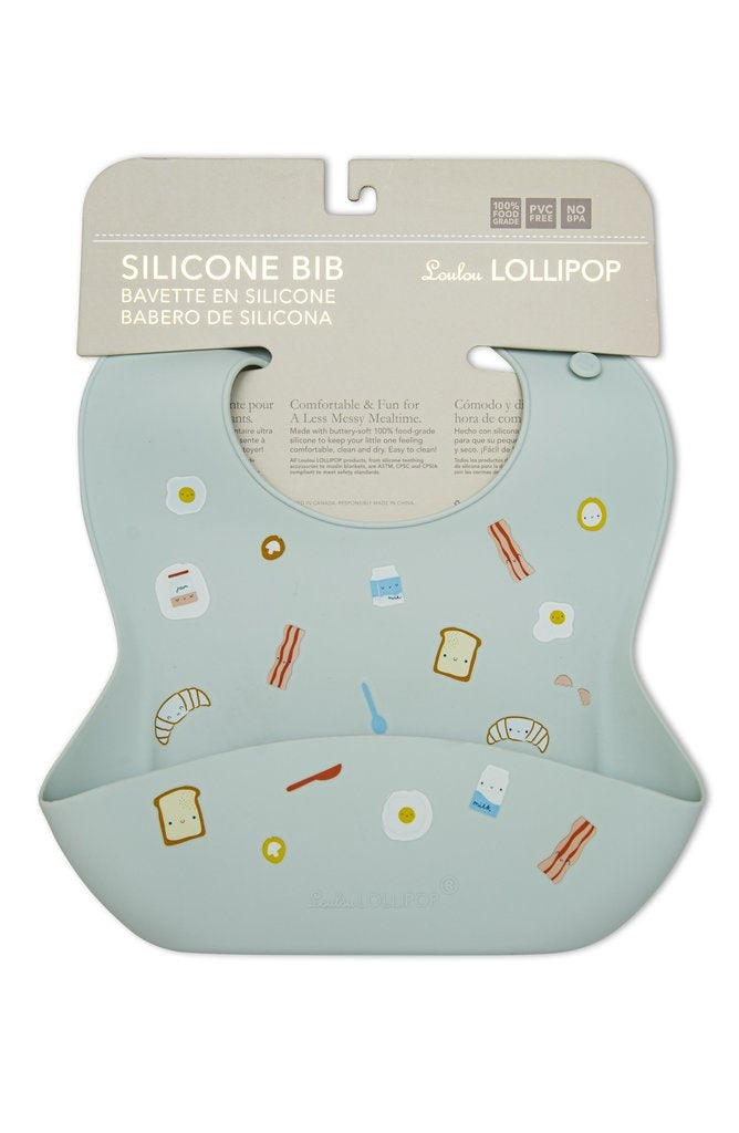 Lollipop Silicone Bib (Brekfast)