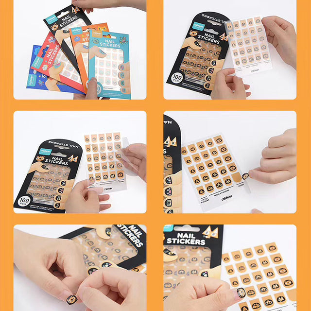 Mideer Nail Sticker Black