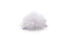 Olilia Small Mink Puff Hair Clip - Lilac Mist