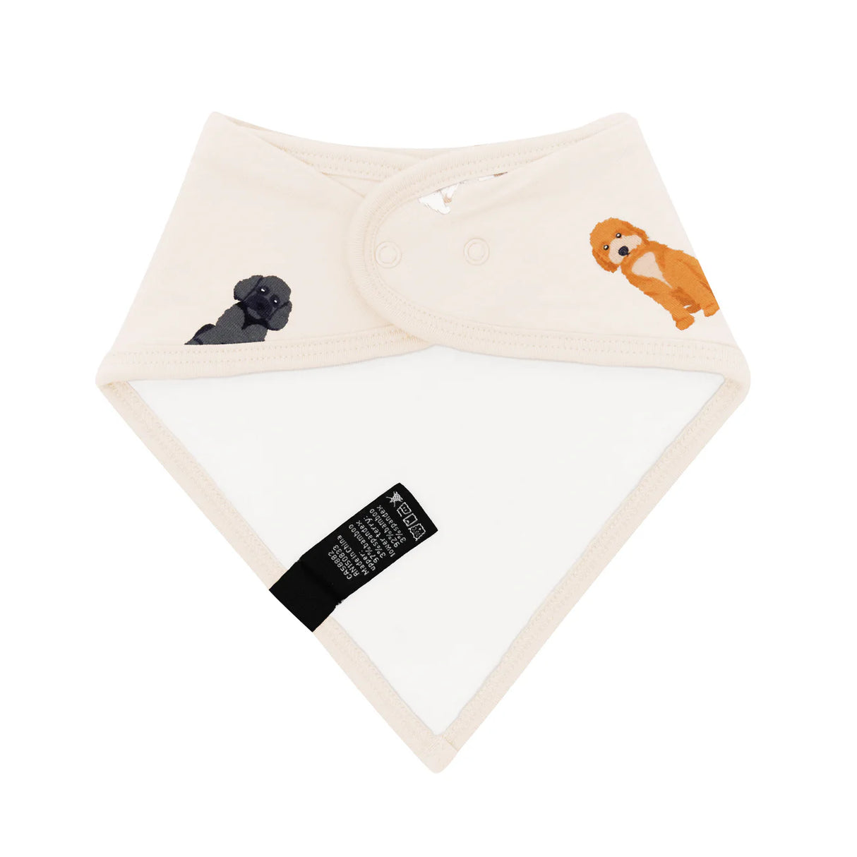 Kyte Baby Bib in Fluffy Dog