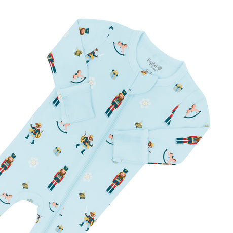 Kyte Baby Zippered Footie in Nutcracker