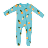 Kyte baby Zippered Footie in Pineapple