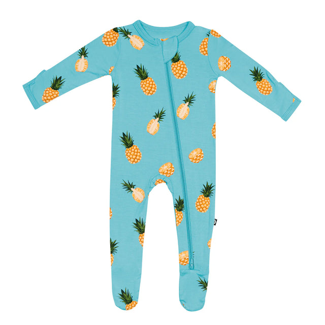 Kyte baby Zippered Footie in Pineapple