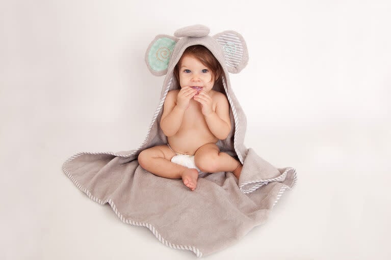 Zoocchini Baby towel - Elephant