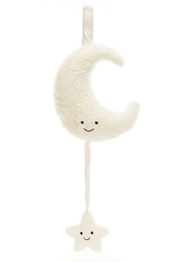 Jellycat Amuseables Moon Musical Pull