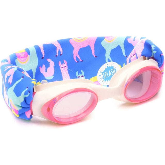 Splash Swim Goggles  -  Llama Fiesta