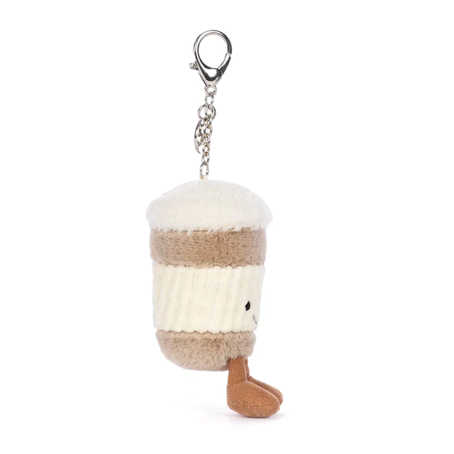 Jellycat Coffee-To-Go Bag Charm