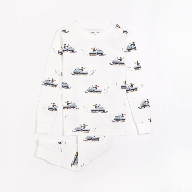 Petit Lem Snowmobile PJ Set