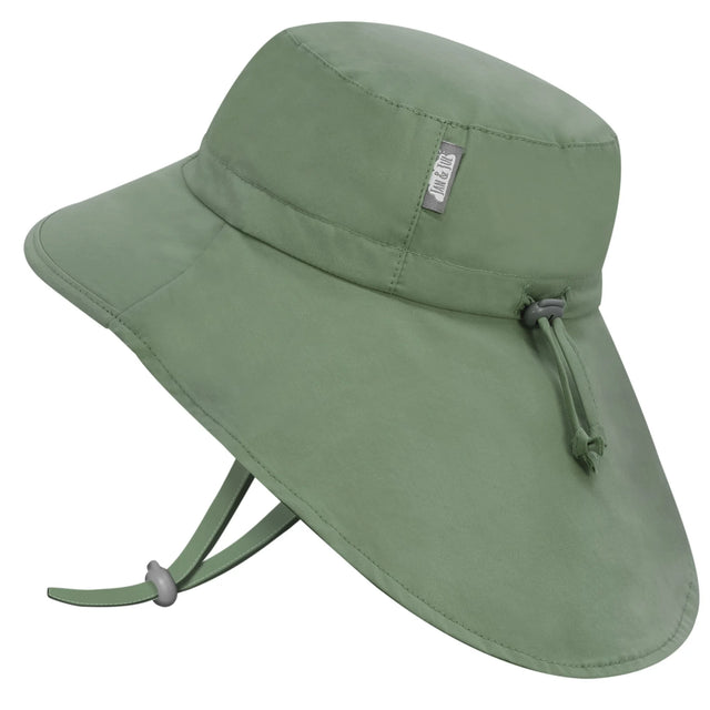 JAN&JUL Kids Cotton Adventure Hats | Juniper Green