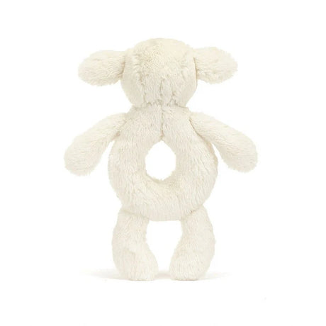 Jellycat Bashful Lamb Ring Rattle