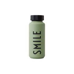 Design Letters Thermo Bottle SMILE (Green)