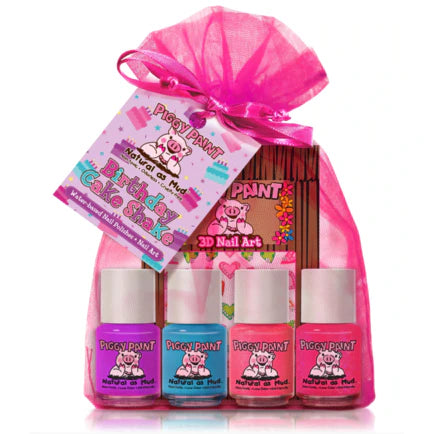 Piggy Paint Birthday Cake Shake Gift Set