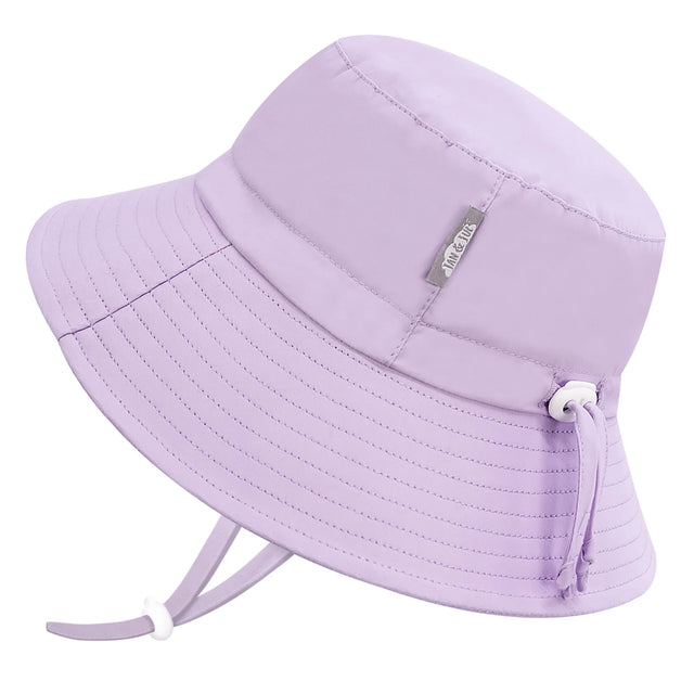 JAN&JUL Kids Water Repellent Bucket Hats | Lavender