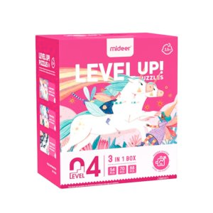 Mideer Level 4 Advanced Progressive Puzzle (Unicorn)