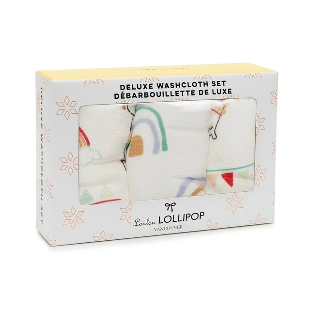 Loulou Lollipop Washcloth 3-piece Set