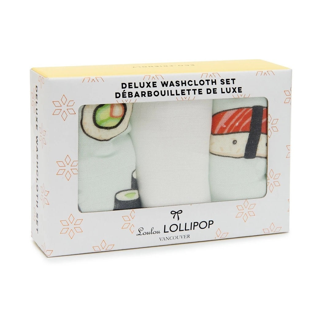 Loulou Lollipop Washcloth 3-piece Set