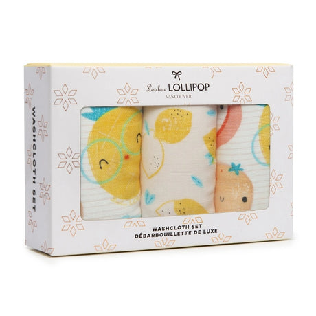 Loulou Lollipop Washcloth 3-piece Set