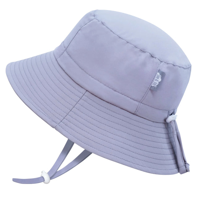 JAN&JUL Kids Water Repellent Bucket Hats | Grey Cloud