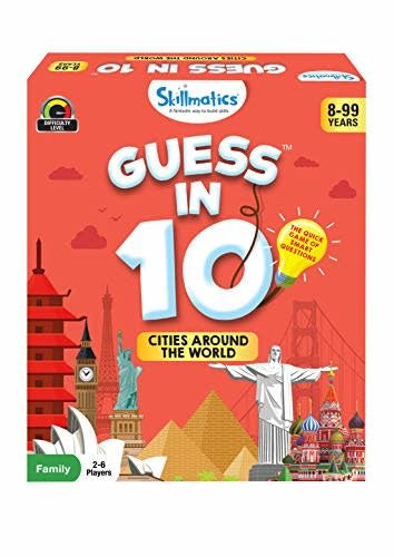 Skillmatics Guess 10 : Cities Around The World