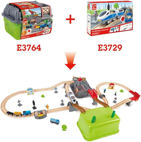 Hape Railway Bucket Builder Set