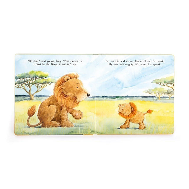 Jellycat 'The Very Brave Lion' Book