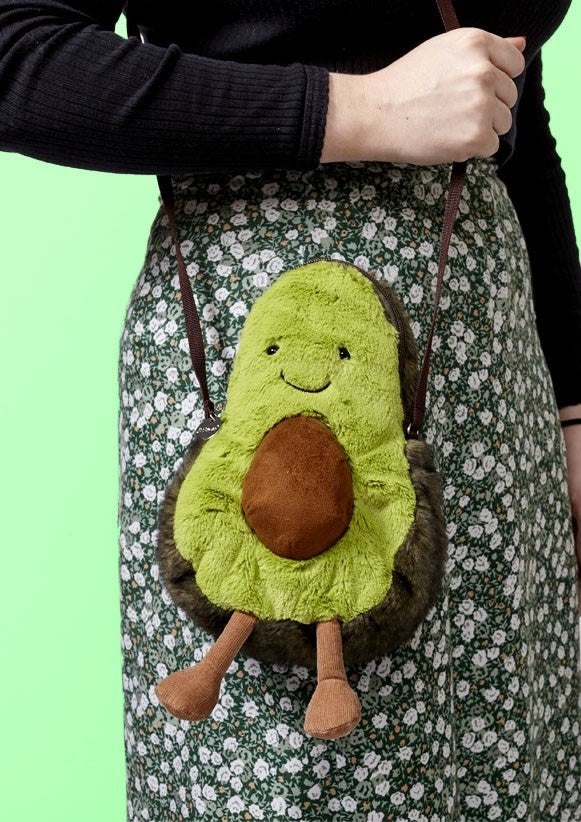 Jellycat Amuseale Avocado Bag