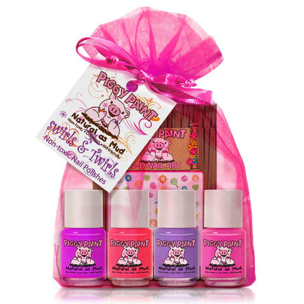 Piggy Paint Swirls & Twirls Gift Set