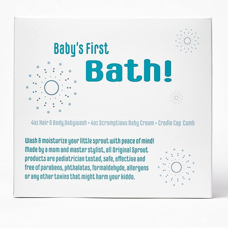 Original Sprout's Baby’s First Bath Set