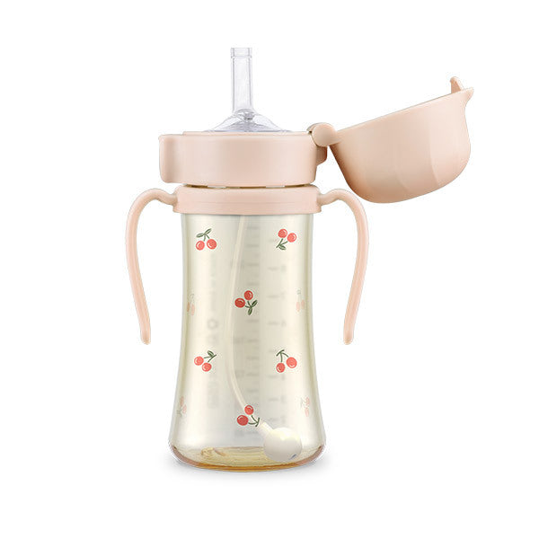 Grosmimi Cherrish Straw CUP 300ml (Sweet Peach)