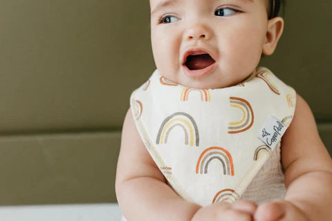 Copper Pearl Baby Bandana Bibs -  Maui