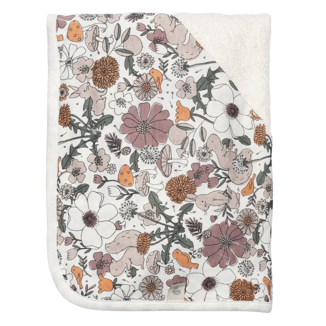 Perlim Pinpin Bamboo hooded towel - Floral Patch