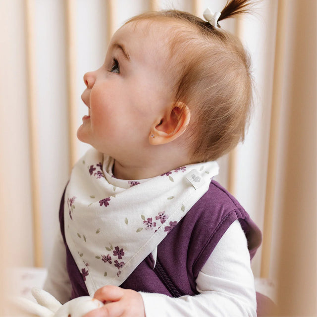 Perlim Pinpin Bamboo bibs pack (3) - Malvas, Porto & Wheat