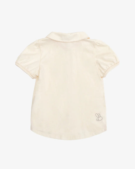 Blara Organic Fancy Princess Blouse - Natural