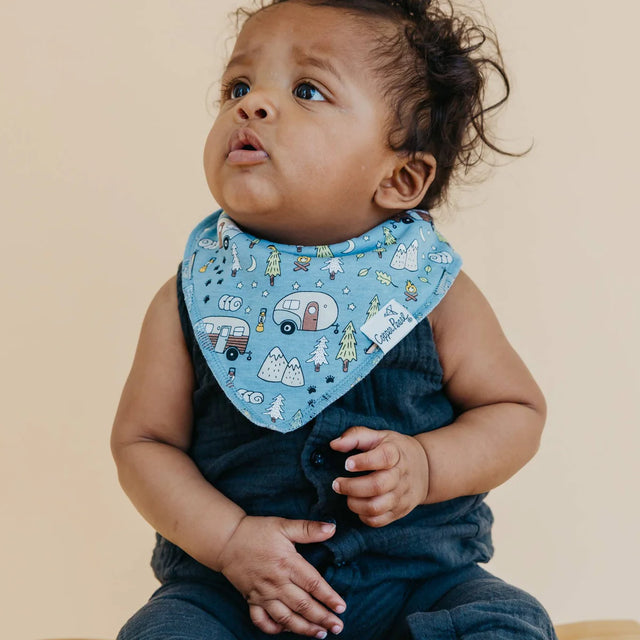 Copper Pearl Baby Bandana Bibs -  Bridger