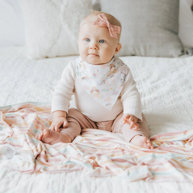 Copper Pearl Baby Bandana Bibs - Enchanted