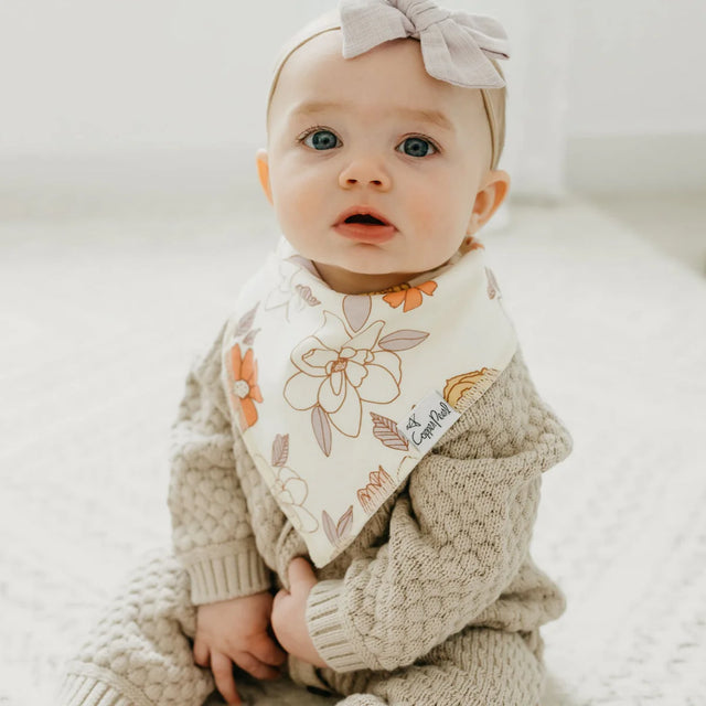 Copper Pearl Baby Bandana Bibs - Ferra