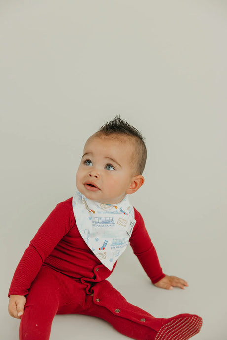 Copper Pearl Baby Bandana Bibs - Christmas Classics