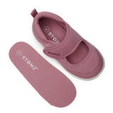 Stonz Cruiser Original - Mary Jane Shoes for Toddlers - Dusty Rose