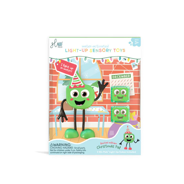 Glo Pals Light Up Sensory Toys - Christmas Pal