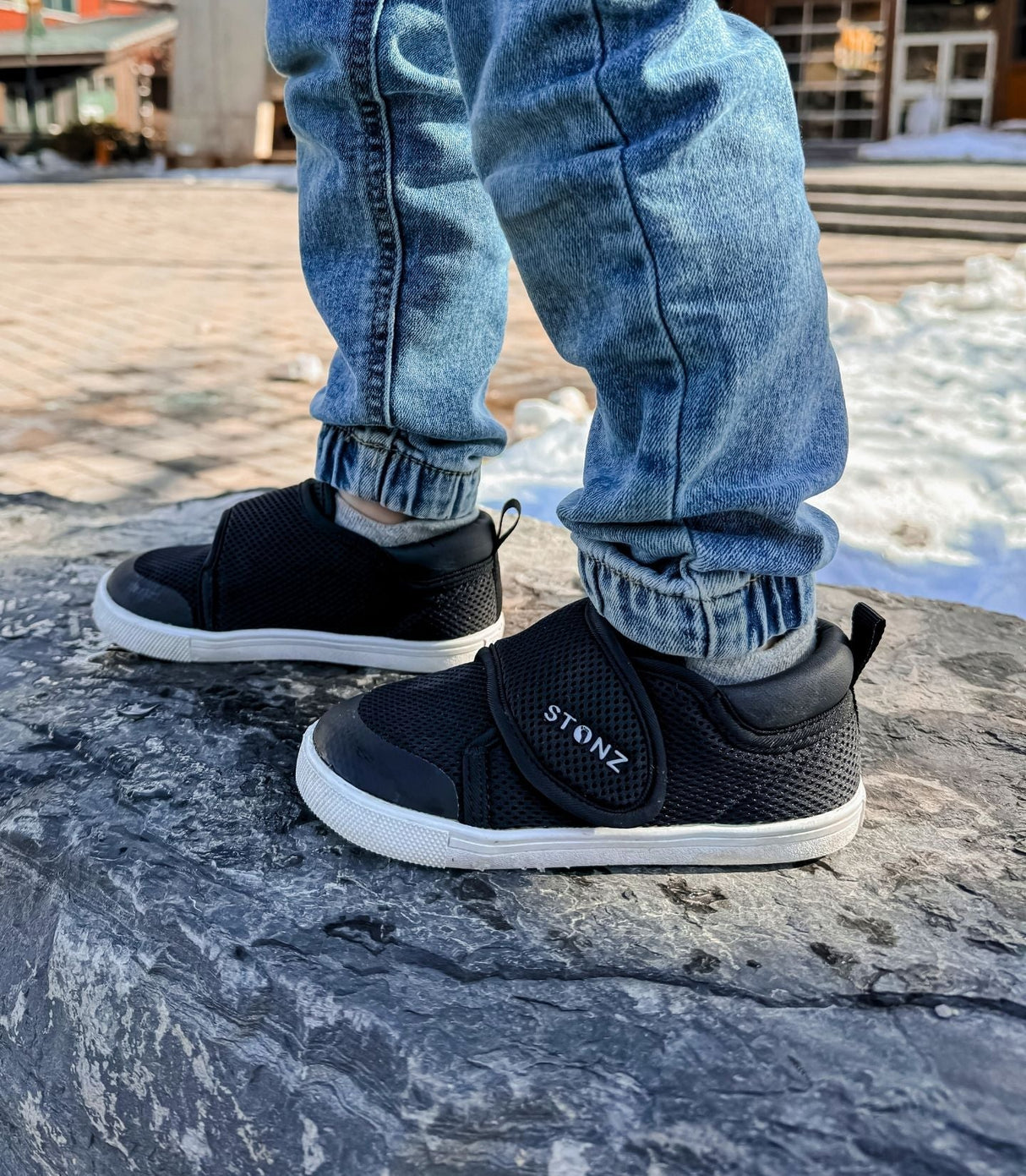 Stonz Cruiser Original Shoes for Toddlers - Black