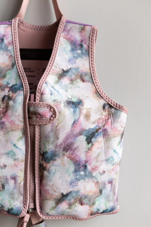 Current Tyed Ink Marble Swim Vests