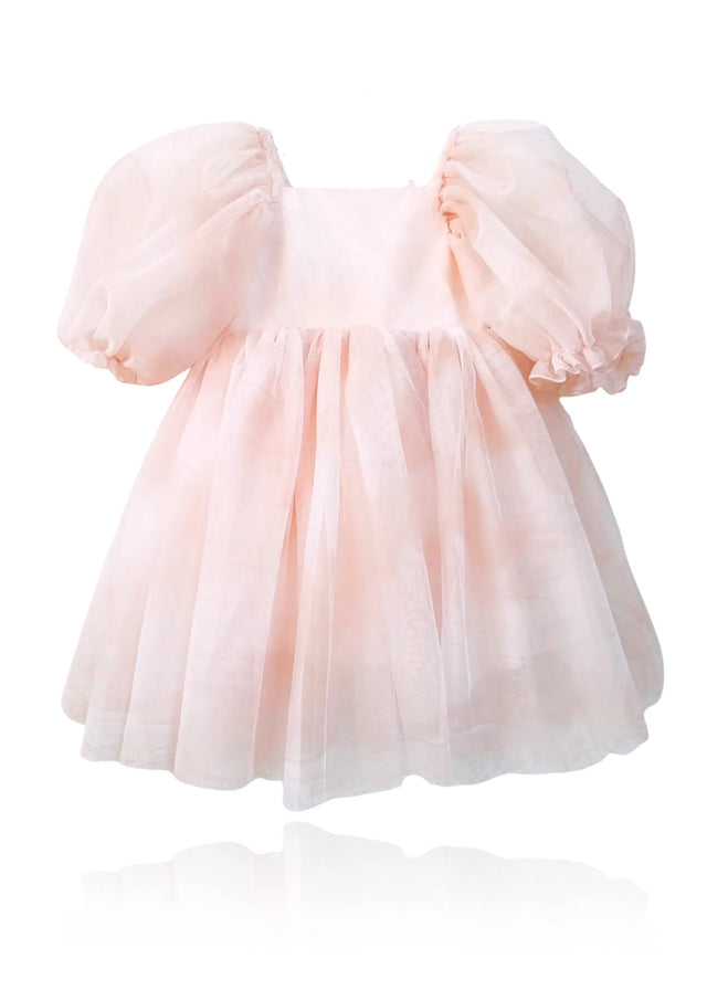 DOLLY® DREAMY BABYDOLL PUFF DRESS pink clouds