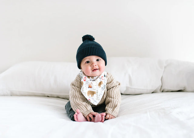 Copper Pearl Baby Bandana Bibs -  Lumberjack