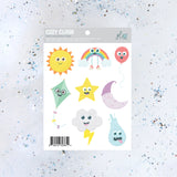 Glo Pals Peel + Play Cling Stickers