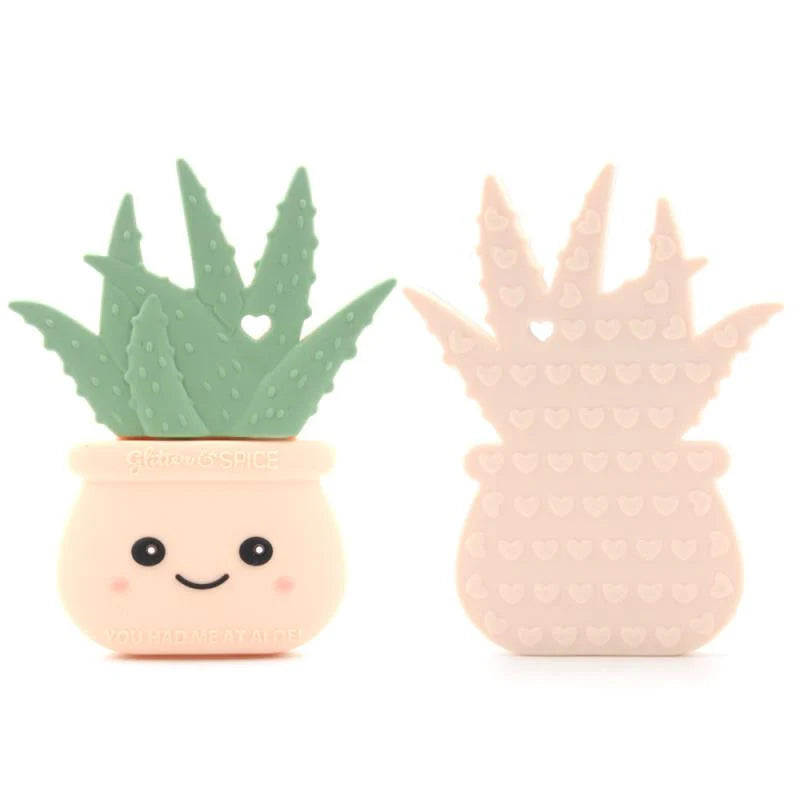 Glitter and Spice - Aloe Plant Silicone Teether